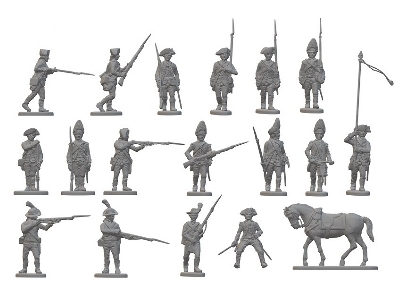 American War Of Independence - British Infantry (96 Figures) - image 2