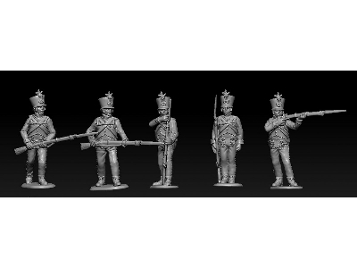 Napoleonic Hungarian Infantry (In Action - 40 Figures) - image 2