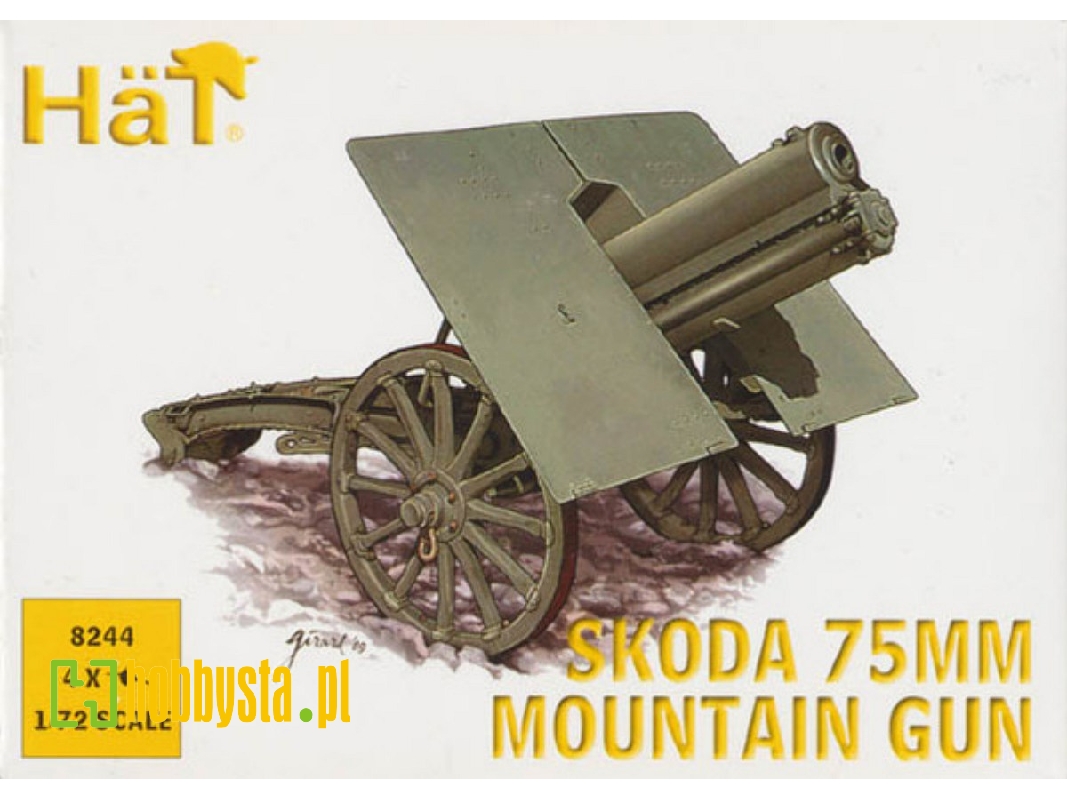Wwi Skoda 75mm Mtn Gun - image 1