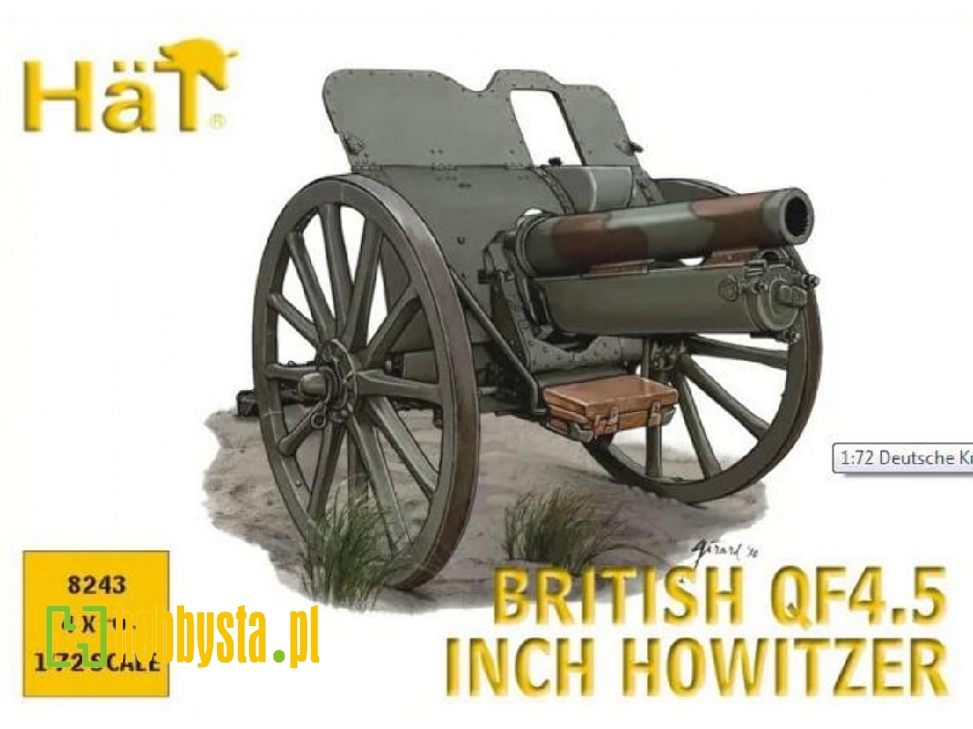 British Qf45 Howitzer Wwi - image 1