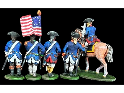 American War Of Independece - American Infantry Command (28 Figures) - image 3