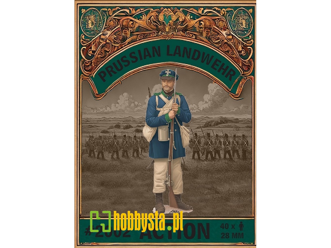 Napoleonic Prussian Landwehr (Action / 40 Figures) - image 1