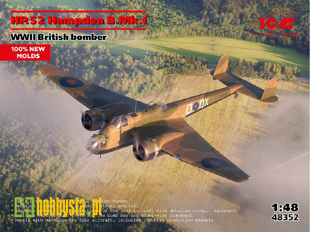 Hp.52 Hampden B.Mk.I - image 1