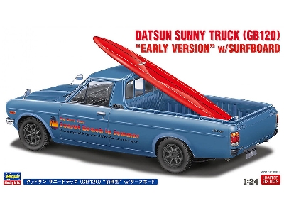 Datsun Sunny Truck (Gb120) Early Version With Surfboard - image 1