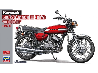 Kawasaki 500-ss/Mach Iii (H1a) Red Color (1971) - image 1