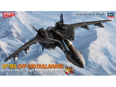 Vf-19 A - Svf-440 Dullahans With Fast Pack & High Maneuver Missiles Macross Plus - image 1