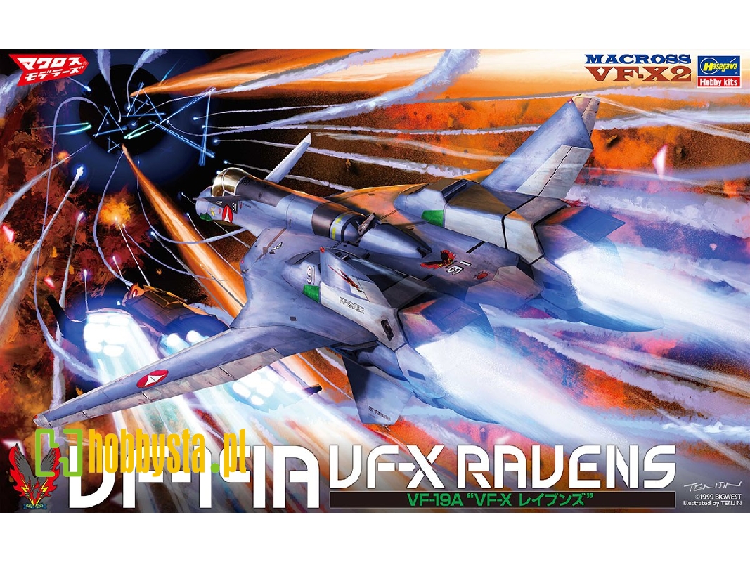 Vf-19 A - Vf-x Ravens Macross Vf-x2 - image 1