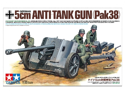 German 5 Cm Anti Tank Gun Pak 38 - image 1