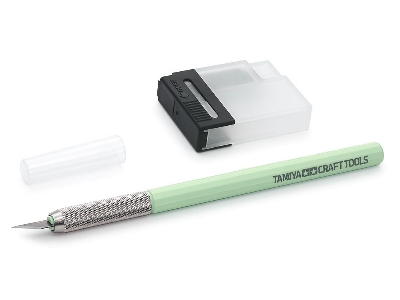 Modeler's Knife With 25 Blades (Mint Green) - image 1