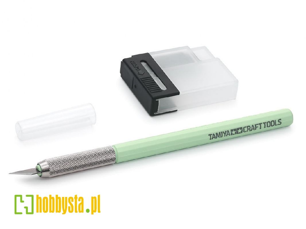Modeler's Knife With 25 Blades (Mint Green) - image 1
