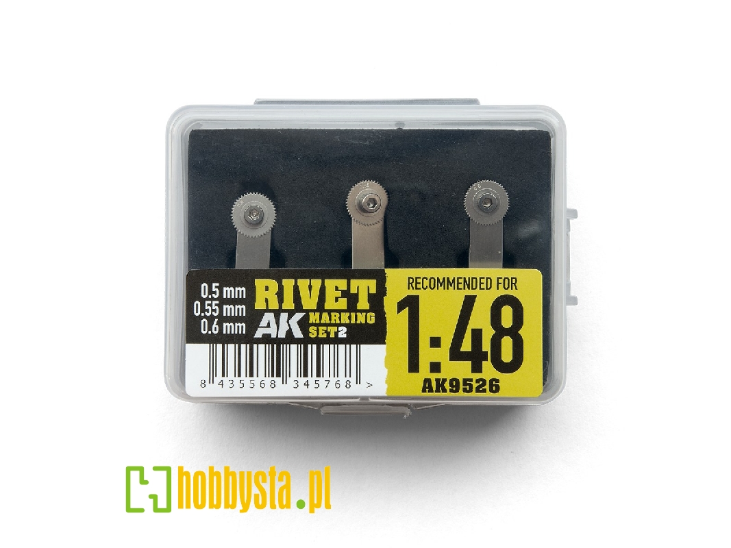 Rivet Marking Set 2 (Recommended For 1/48 Scale) - image 1