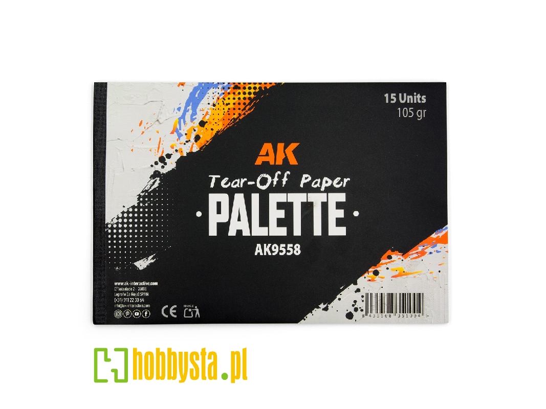 Tear-off Paper Palette (15 Sheets) - image 1