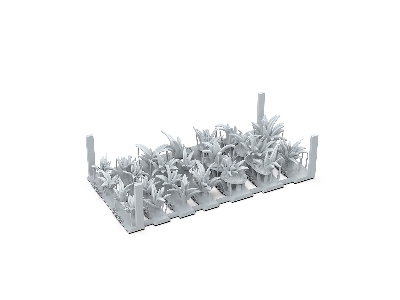 Grass Tufts - Basing Bits (3d-printed / 22 Pcs) - image 2