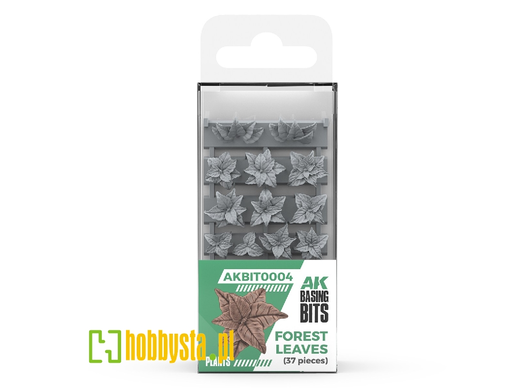 Forest Leaves - Basing Bits (3d-printed / 35 Pcs) - image 1