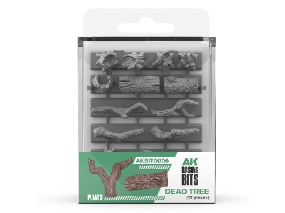 Dead Tree - Basing Bits (3d-printed / 17 Pcs) - image 1