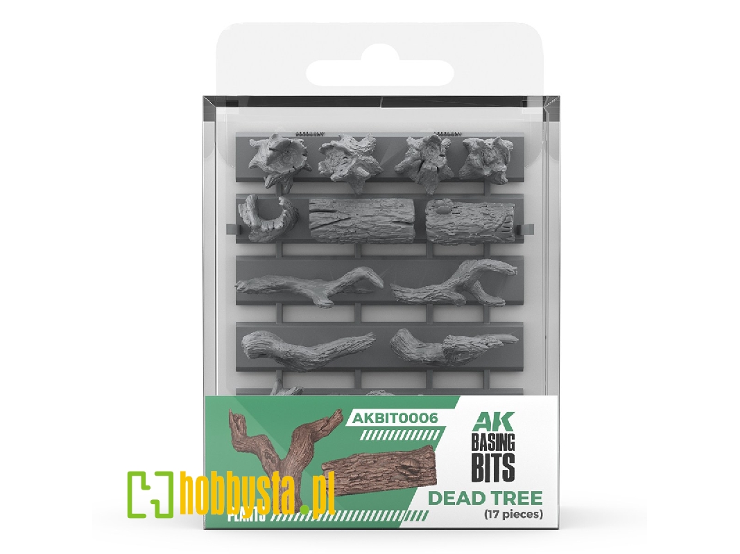 Dead Tree - Basing Bits (3d-printed / 17 Pcs) - image 1