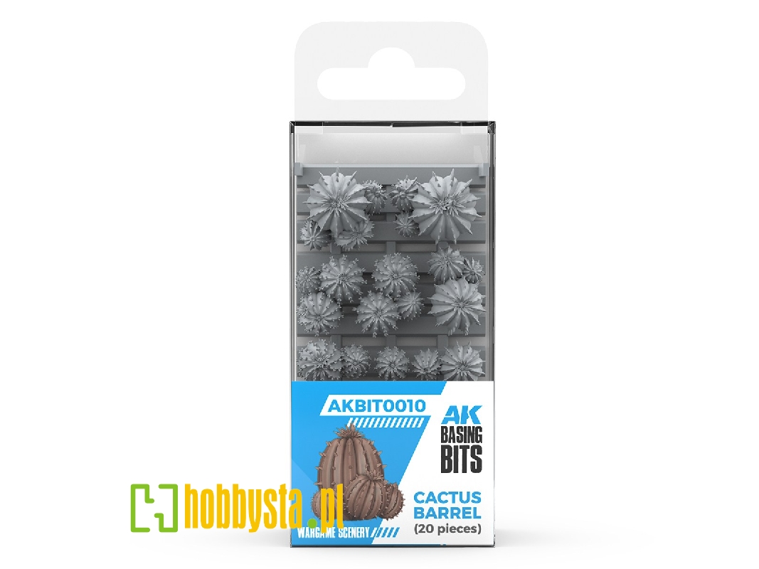 Cactus Barrel - Basing Bits (3d-printed / 20 Pcs) - image 1