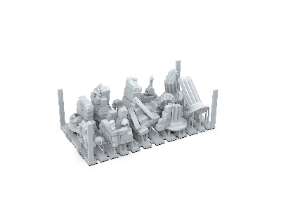 Village Ruins - Basing Bits (3d-printed / 12 Pcs) - image 3