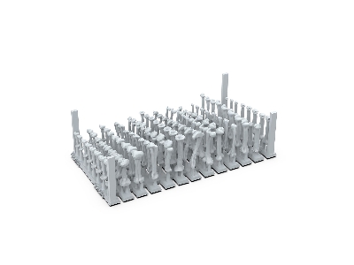 Human Bones - Basing Bits (3d-printed / 104 Pcs) - image 3