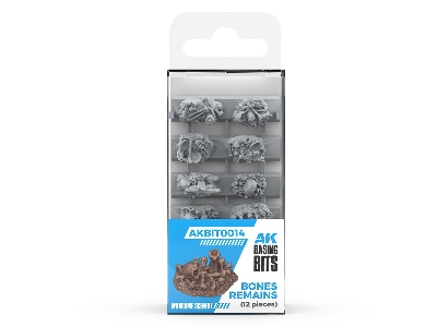 Bones Remains - Basing Bits (3d-printed / 12 Pcs) - image 1