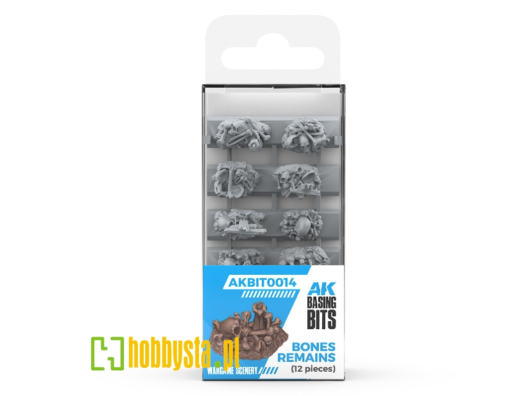 Bones Remains - Basing Bits (3d-printed / 12 Pcs) - image 1