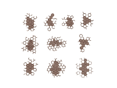 Portal Fx - Basing Bits (3d-printed / 10 Pcs) - image 2