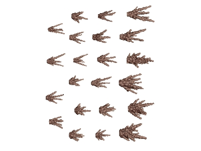 Bullet Impact Fx - Basing Bits (3d-printed / 43 Pcs) - image 2