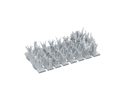 Bullet Impact Fx - Basing Bits (3d-printed / 43 Pcs) - image 3