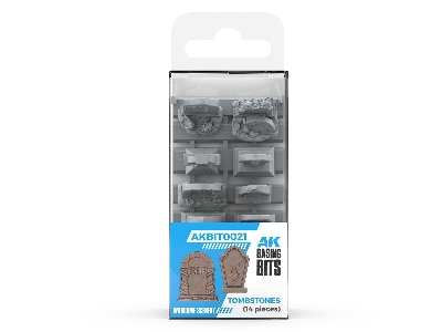 Tombstones - Basing Bits (3d-printed / 14 Pcs) - image 1