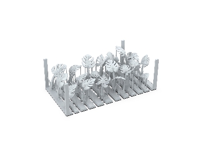Monstera (3d-printed / 14 Pcs) - image 3