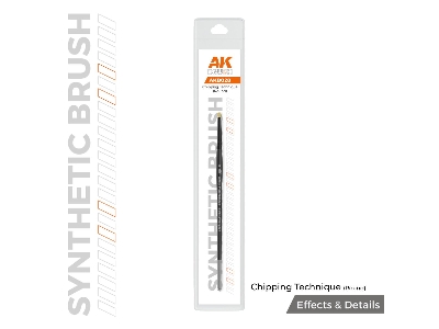 Ak Synthetic Brush - Chipping Technique (Round) - image 1