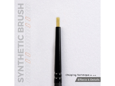Ak Synthetic Brush - Chipping Technique (Round) - image 3