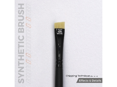 Ak Synthetic Brush - Chipping Technique (Angular) - image 3