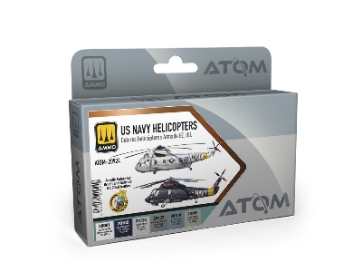 Atom-20924 Us Navy Helicopters Set - image 1