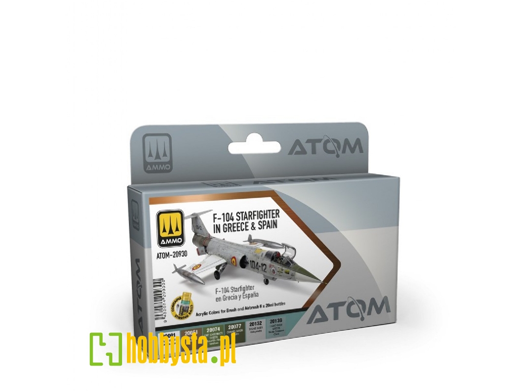 Atom-20930 F-104 Starfighter In Greece And Spain Set - image 1