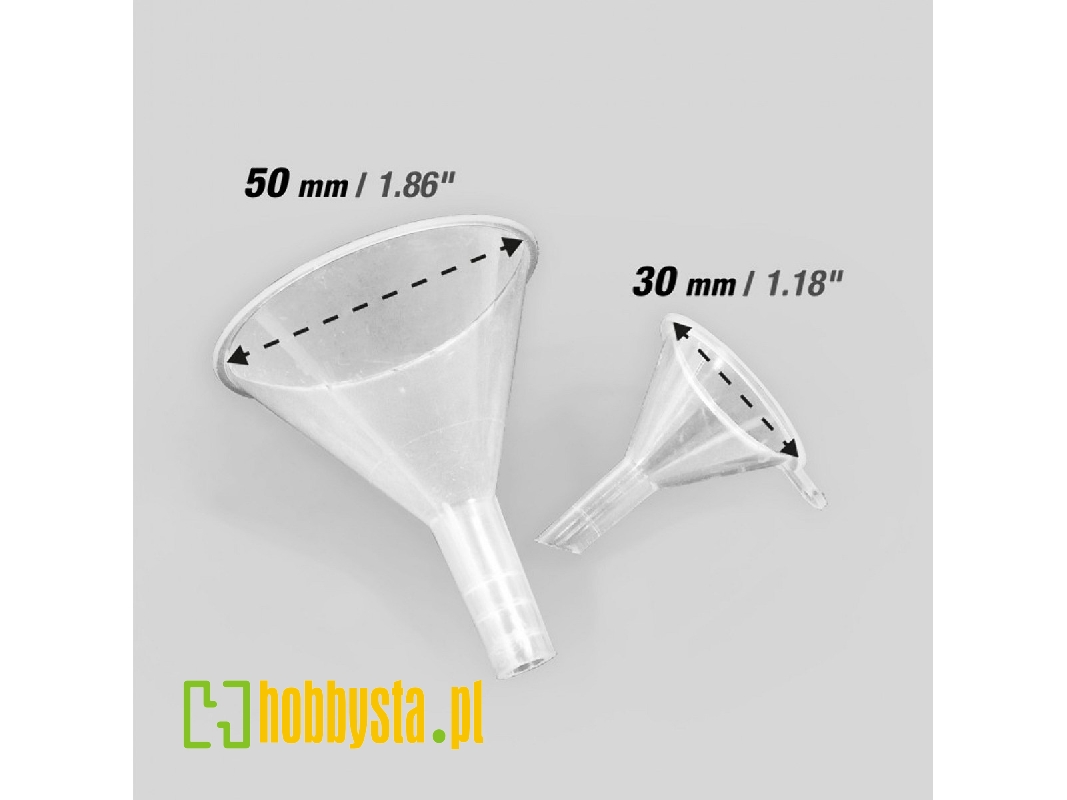 Plastic Funnels: 30 Mm And 50 Mm - image 1