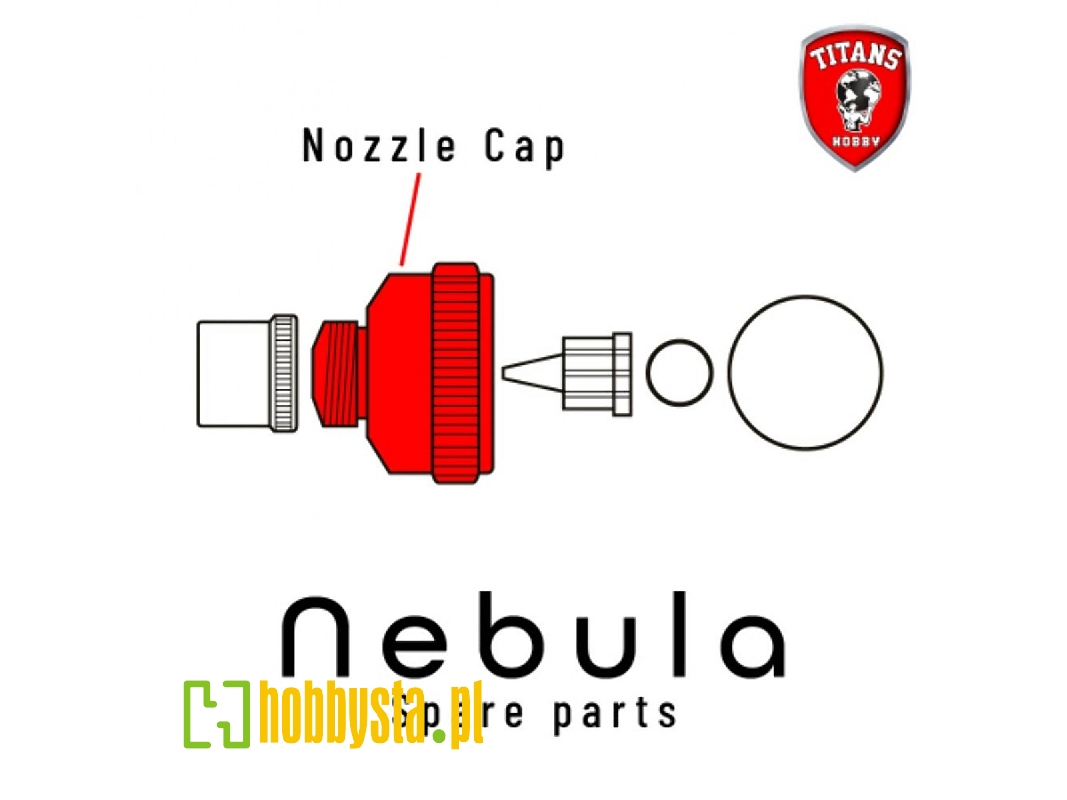Nozzle Cap For Nebula Airbrush (Part 2) - image 1