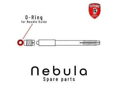 O-ring For Needle Guide For Nebula Airbrush (Part 11) - image 1