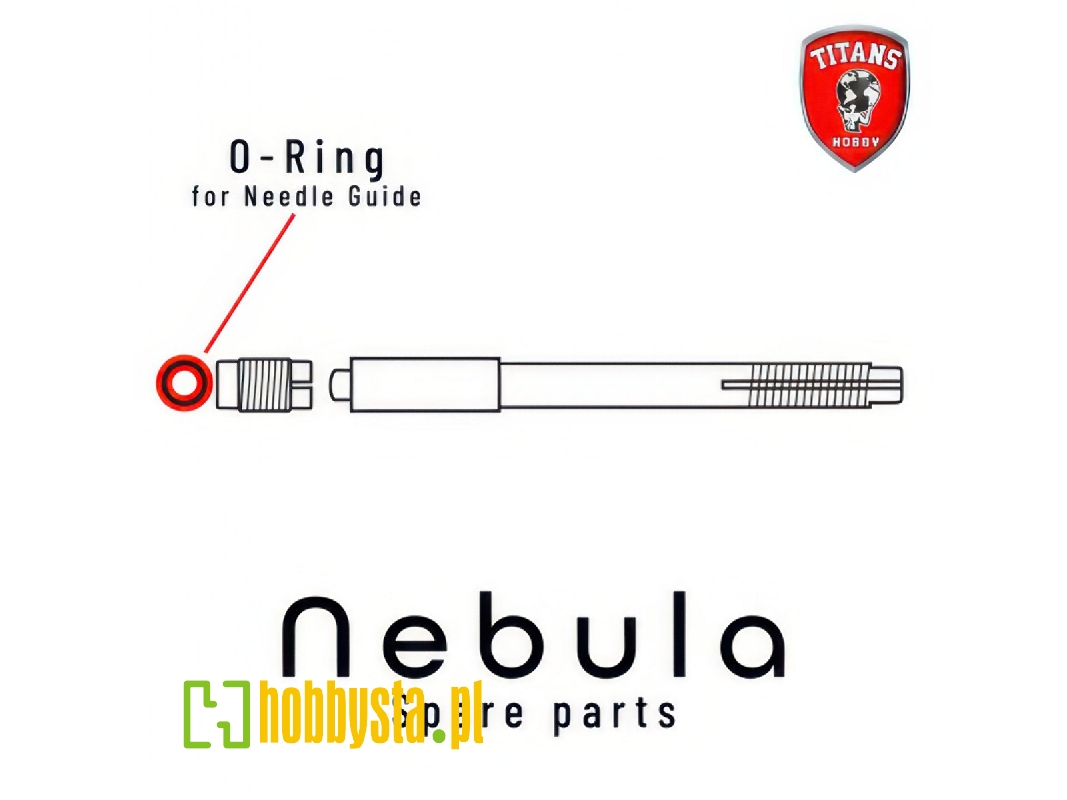 O-ring For Needle Guide For Nebula Airbrush (Part 11) - image 1