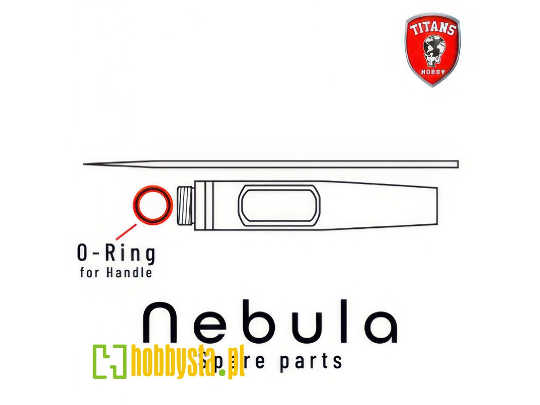 O-ring For Handle For Nebula Airbrush (Part 18) - image 1