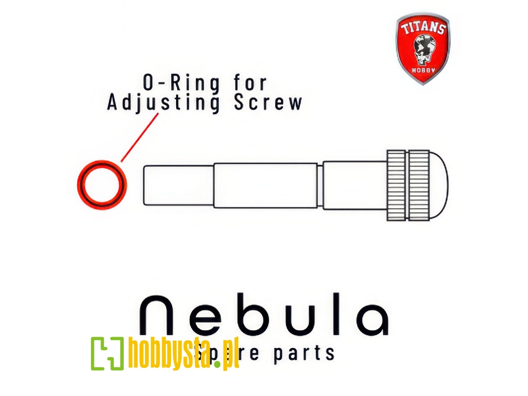 O-ring For Adjusting Screw For Nebula Airbrush (Part 20) - image 1