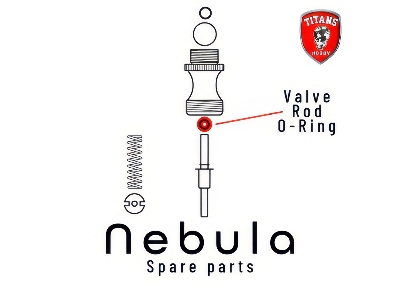 Valve Rod O-ring For Nebula Airbrush (Part 25) - image 1