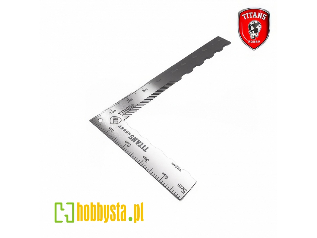 L Ruler With Engraving Guide - image 1