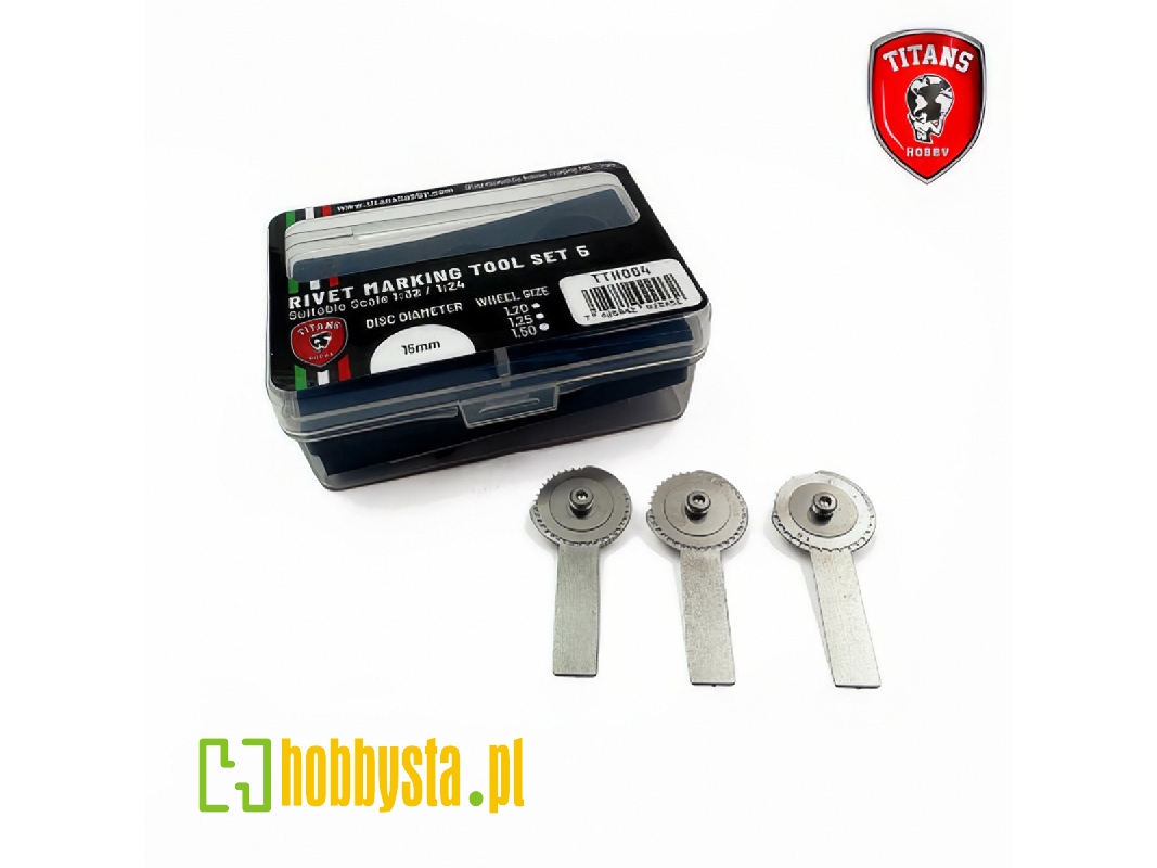 Rivet Maker Tool Set No.5 For Scales 1:32 And 1:24 - image 1