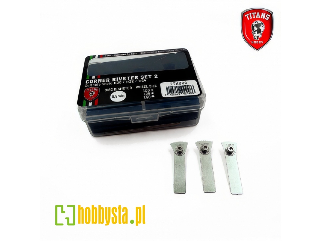 Rivet Maker Tool Set No.2 For Scales 1:35 / 1:32 And 1:24 - image 1