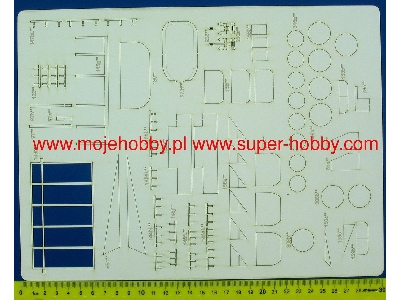 Uss Yorktown (Cv-10) - Laser Cut Frames - image 1