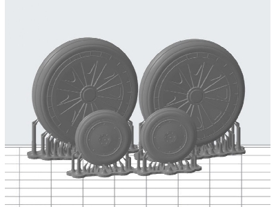 Northrop F-89j Scorpion - Wheels - image 1
