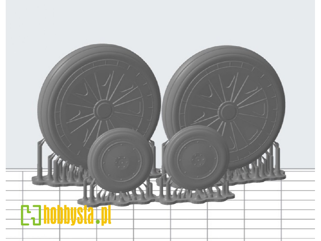Northrop F-89j Scorpion - Wheels - image 1