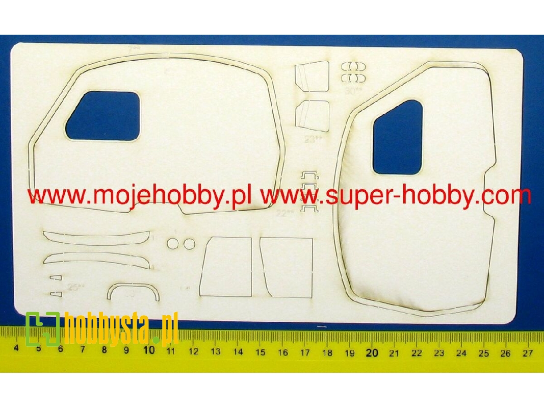 Polonez & Niewiadów N126 - Laser Cut Frames, Details - image 1
