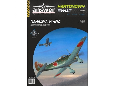 Nakajima Ki-27b - Japoński Samolot Myśliwski - image 1